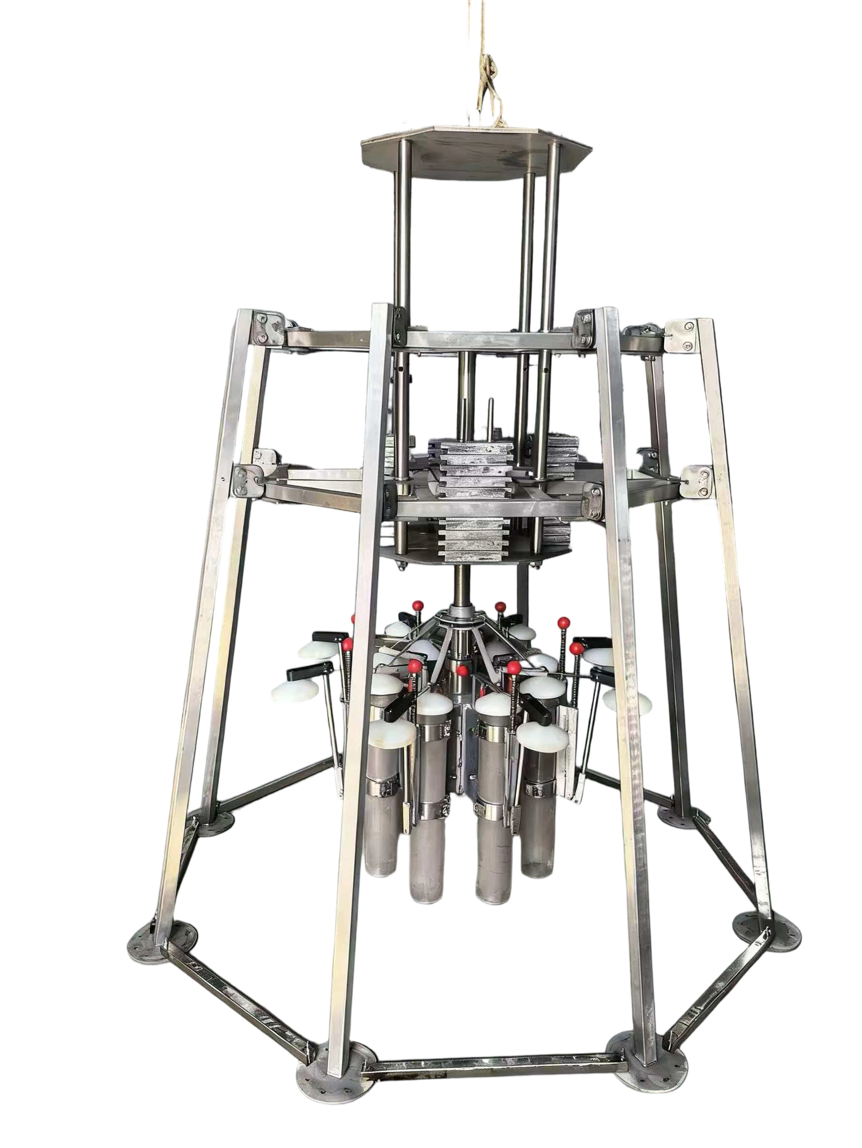 SAM-MUC-610 沉积物多管取样器（透明版白底图）